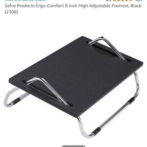 Safco Ergo-Comfort Adjustable Footrest
